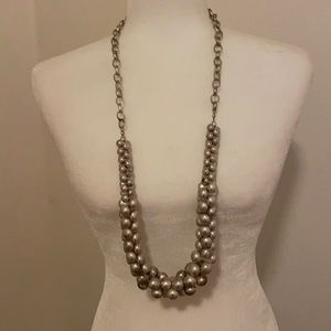 Silver Chunky necklace